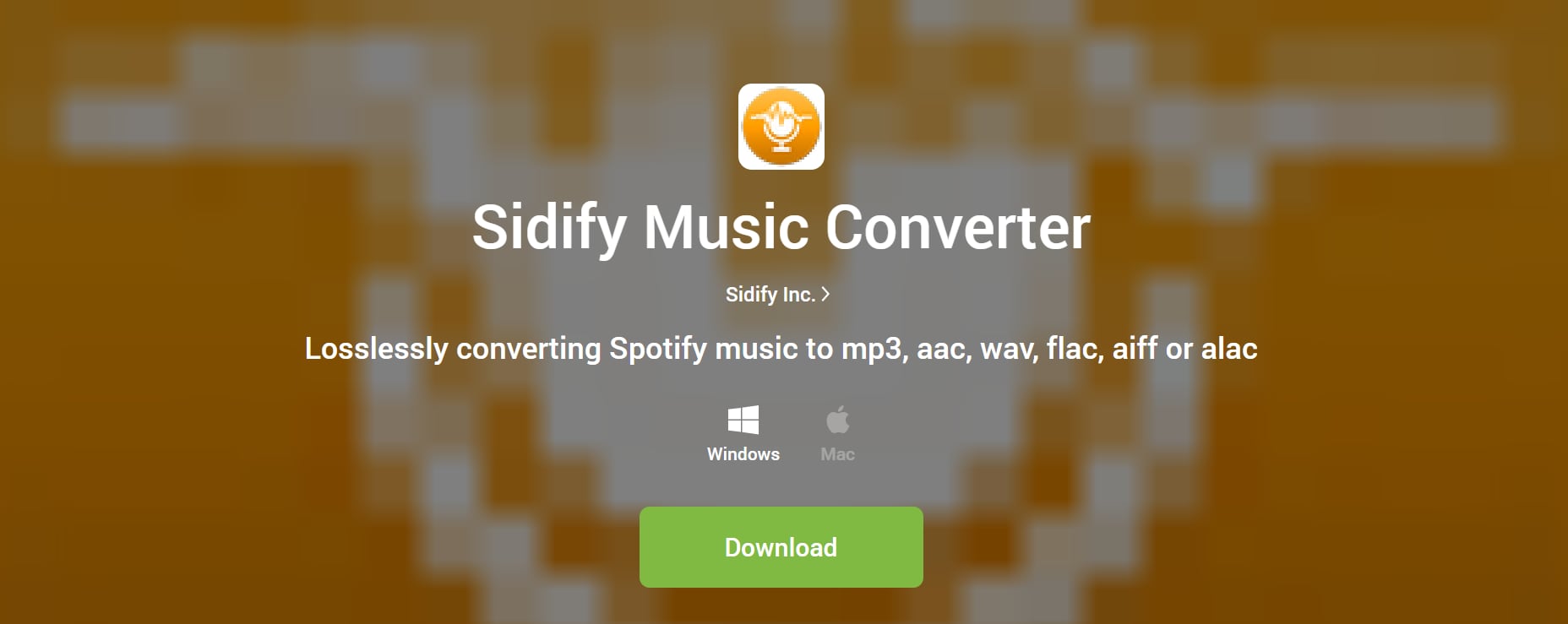 Sidify 스트리밍 오디오 녹음기 화면